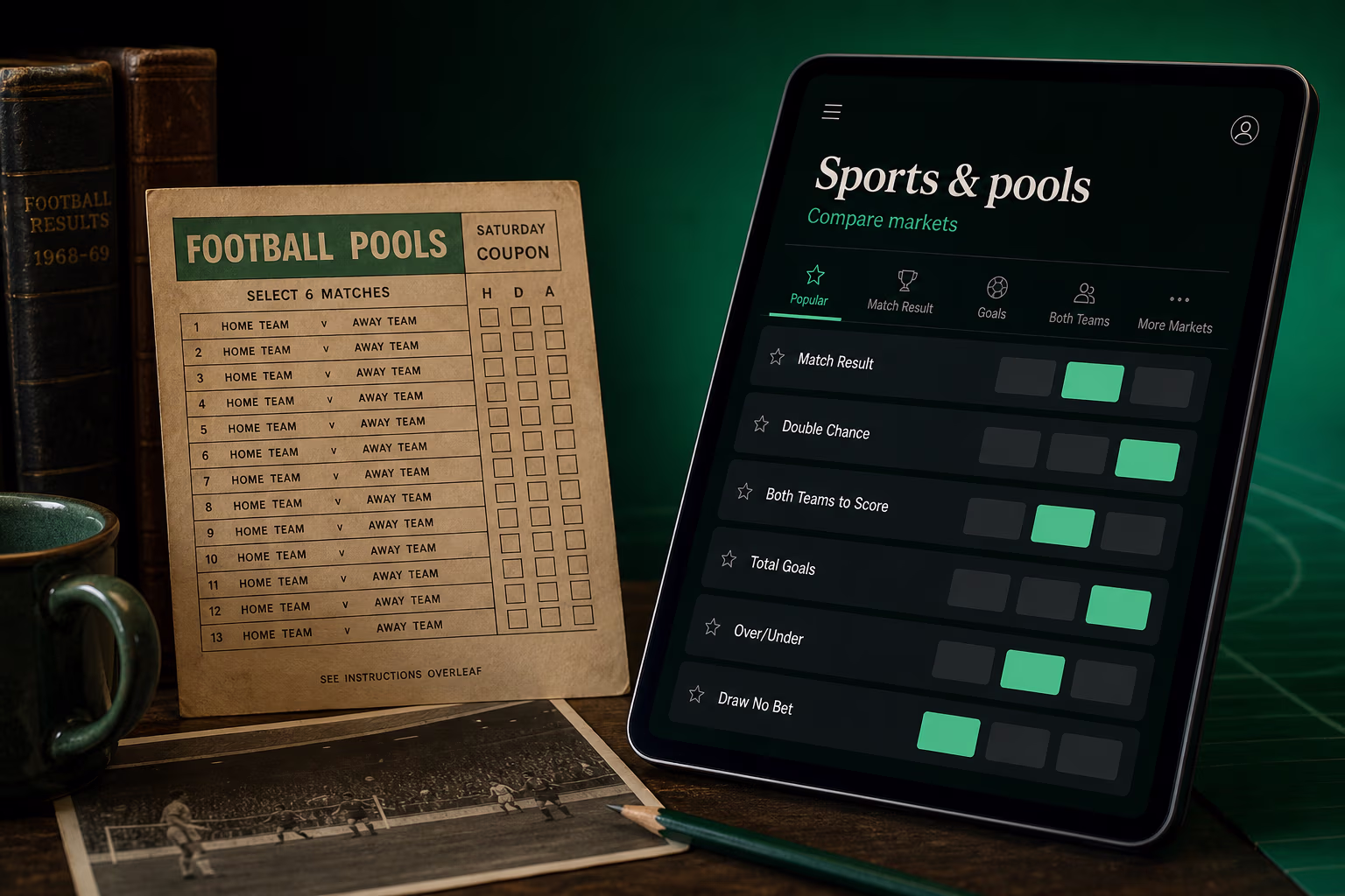 Play The Pools Online Casino in the UK